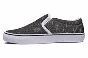 16th Anniversary Honeycomb Black Slip On Shoes