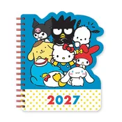 2027 Hello Kitty® and Friends Retro Die-Cut Weekly Planner
