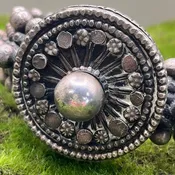 Bracelet, Armlet, Silver Alloy, Northern Yemen, Al-Dhahiyy region, Early 1900s