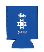 Holy Scrap Can Cooler Blue