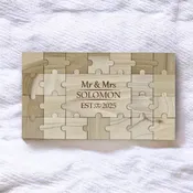 Wooden Wedding Guest Book | 23pc