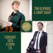 Gypsy Jazz Duets: A Private Concert with Tim Kliphuis & Jimmy Grant — Leopold's