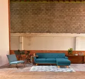 Buena Vista Convertible Ottoman Chaise 90.5"