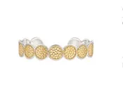 Anna Beck Multi Disc Cuff Gold