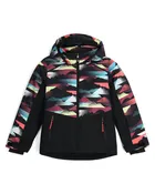 Girls' Conquer Jacket - Multi Mountain Print
