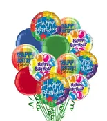 12 Birthday Mylars