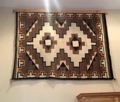 54-59" Custom Quilt and Rug Hanger - Several Finishes - Original
