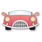 2697 Joyride Car craft die by Poppy