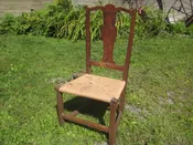 18th century queen ann side chair