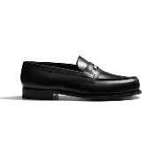 180 Loafer Anniversary Edition [Men Black boxcalf with a glass-ball finish]