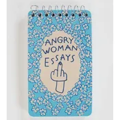 Angry Woman Essays Spiral Notebook