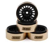 1.0 Plus Brass Beadlock Wheels, -3.75mm Offset (4)