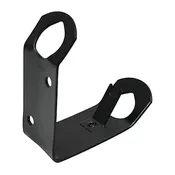 Annin and Company Classroom Flag Wall Bracket, Black