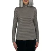 BAOBAB STRIPED TURTLENECK TEE