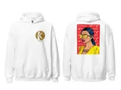 KAHOY KOLLECTION Front and Back design White Hoodies For Men's, Gift for Him, Lover Gift Hoodies, Hoodie for Men, Novelty, Birthday Gift, Adults Hoodie