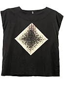BLACK STAR TUNIC — uzinyc