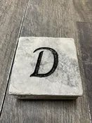 Custom Stone Coasters "D"