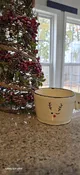 Handmade Ceramic Reindeer Bowl by ABC Pottery — Hot Mess Studios
