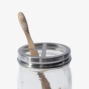 Mason Jar Toothbrush Holder