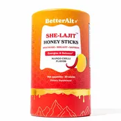 BetterAlt Women's SHE-Lajit Honey Sticks for Hormonal Balance & Energy (Mango Chilli)
