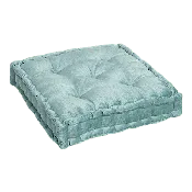 Jadeite Velvet Tufted Floor Cushion