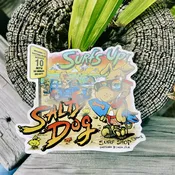 Salty Dog Billboard Sticker — Salty Dog Surf Shop