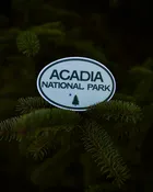 Acadia Oval Sticker