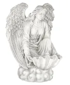 Angel Statue Birdbath 34″
