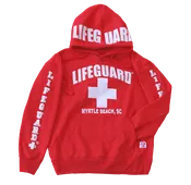 Adult Myrtle Beach Lifeguard Hoodie