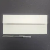 #10 Avon Brilliant White Linen Envelopes 25/Package
