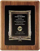 Antique Walnut Plaque