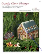 Gingerbread Village Part 4 - Gingerbread Candy Cane Cottage