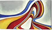 "Primary Wave"   (48" x 24"  - 1.5 depth)