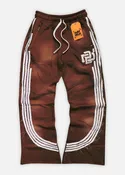 DB MONOGRAM FLARE SWEATPANTS - BROWN