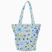 Aadav Sage Quilted Tote Bag