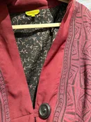 AJRAKH GEO RICH SWING COAT