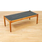 1960s Amiral Coffee Table in Slate and Oak by Eric Merthen
