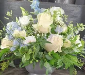Timeless White & Blue