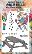 #653 Camping - A6 Stamp Set
