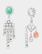 ART CAMPAIGN CHANDELIER MISMATCH EARRINGS