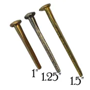 Antique Steamer Trunk Hardware Nails