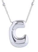 14K Gold Dipped Bold Initial Necklace