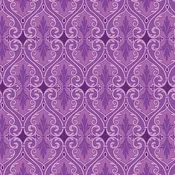 Circle of Butterflies - Damask Dark Petal - Jackie Robinson, Animas Quilts - Benartex Fabrics