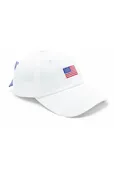 2026 American Flag Bow Baseball Hat: Baby/Todder (Ages 0-2)