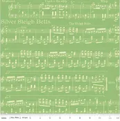 Classic Christmas by Riley Blake SHEET MUSIC/GREEN