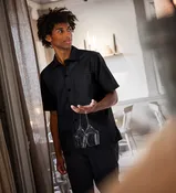 1217 Shirt with relaxed fit Unisex - Black