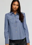 Allure Stripe Poplin Shirt