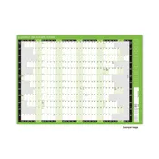 2025-2026 Academic Mounted Planner 855 x 610mm