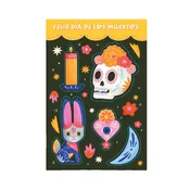 AAPK Dia De Los Muertos Sticker Sheet
