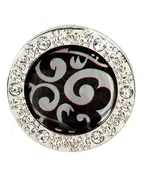 Black & Silver BLING Finders Key Purse®